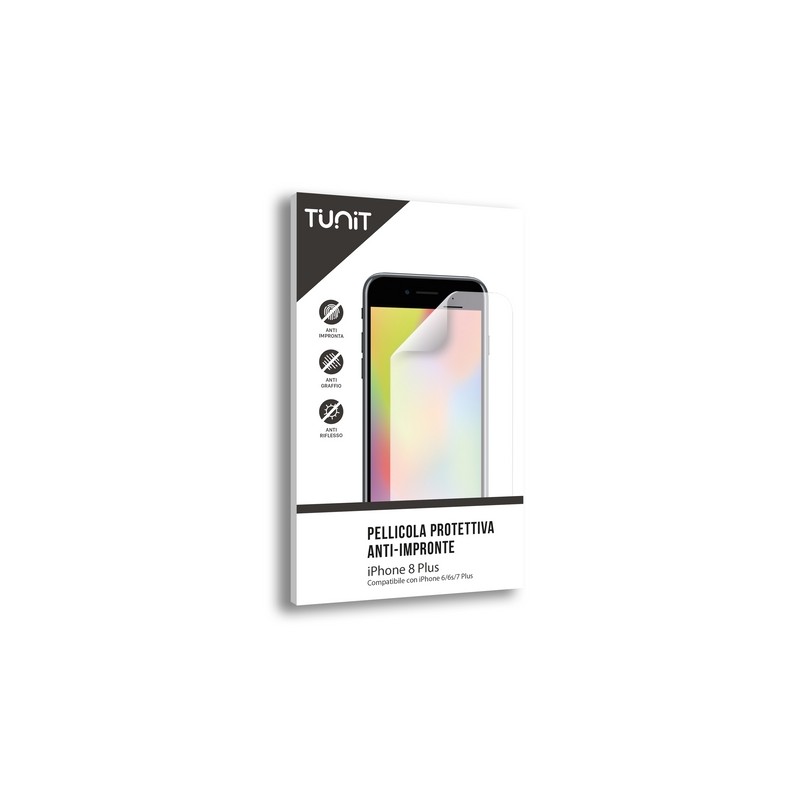 TUNIT Pellicola protettiva anti-impronta e antiriflesso per iPhone 8 Plus Offerte