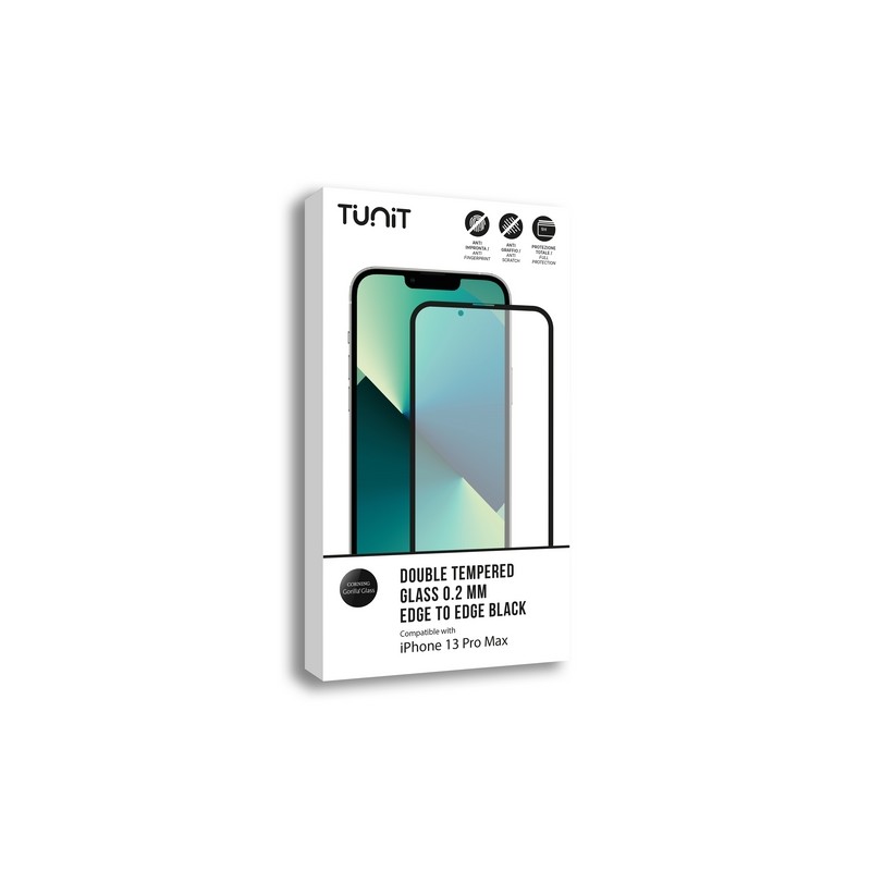 TUNIT TUNIT EDGE TO EDGE GLASS - IPHONE 13 PRO MAX Saldi Di Fabbrica