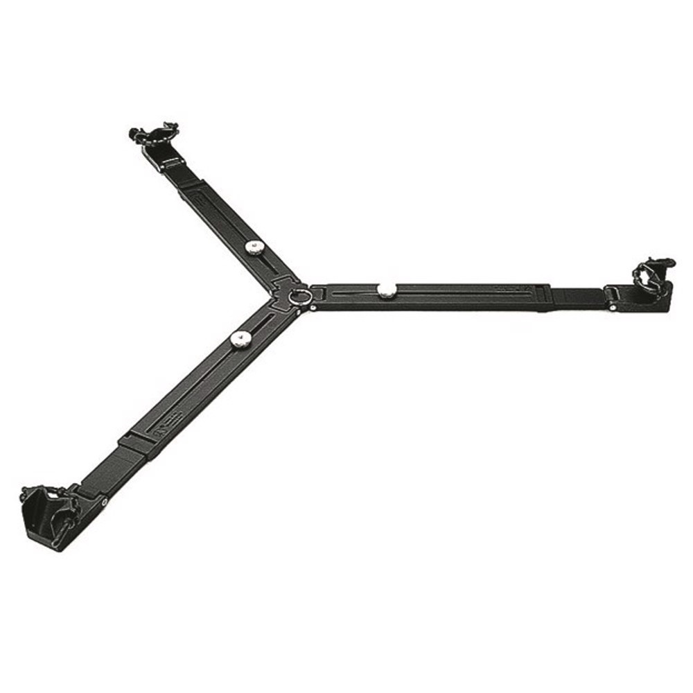 Manfrotto Base a stella nera per treppiedi con puntale singolo