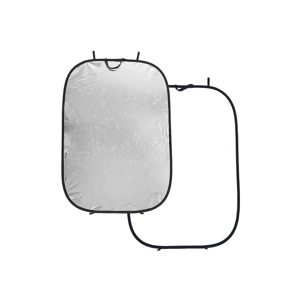 Manfrotto Pannello rettangolare argento/bianco 180x125 cm Pezzi Unici