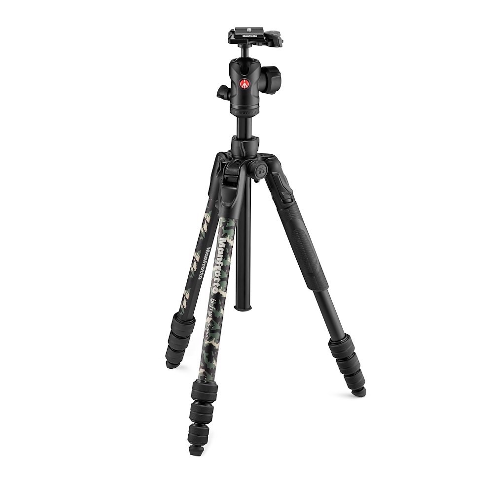 Manfrotto Kit Befree Advanced Camo Wild Green con chiusura Twist Grandi sconti