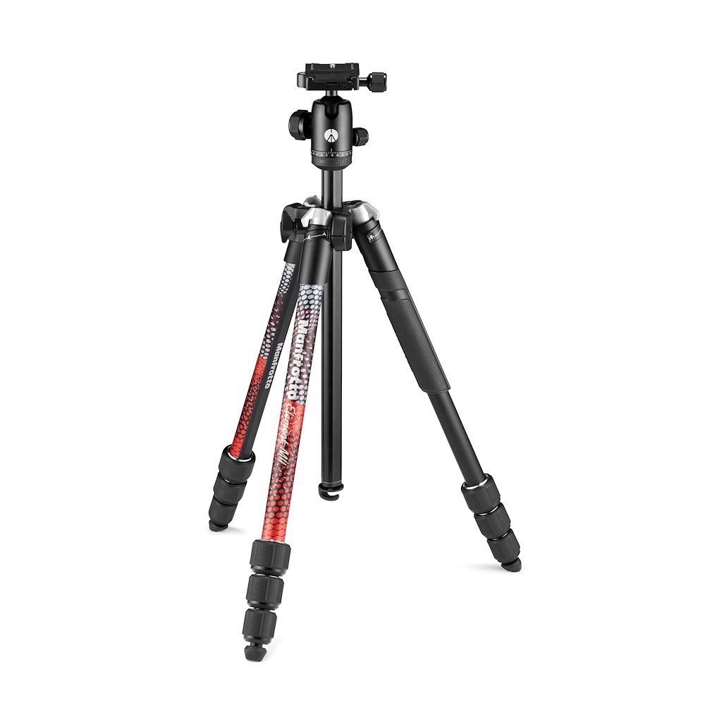 Manfrotto Element MII rosso in alluminio Super Saving Price