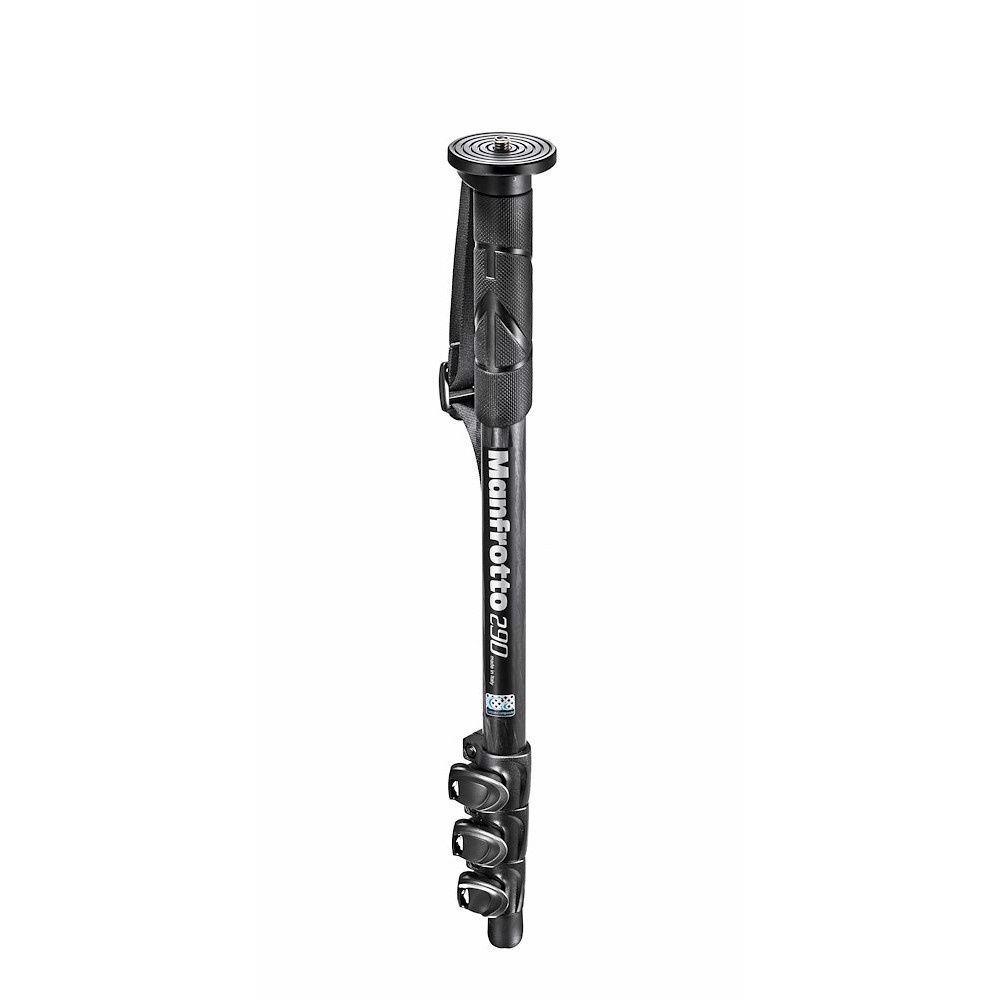 Manfrotto Monopiede 290 a 4 sezioni in carbonio
