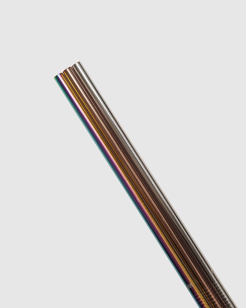 ﻿Wood'd METAL STRAWS Moda