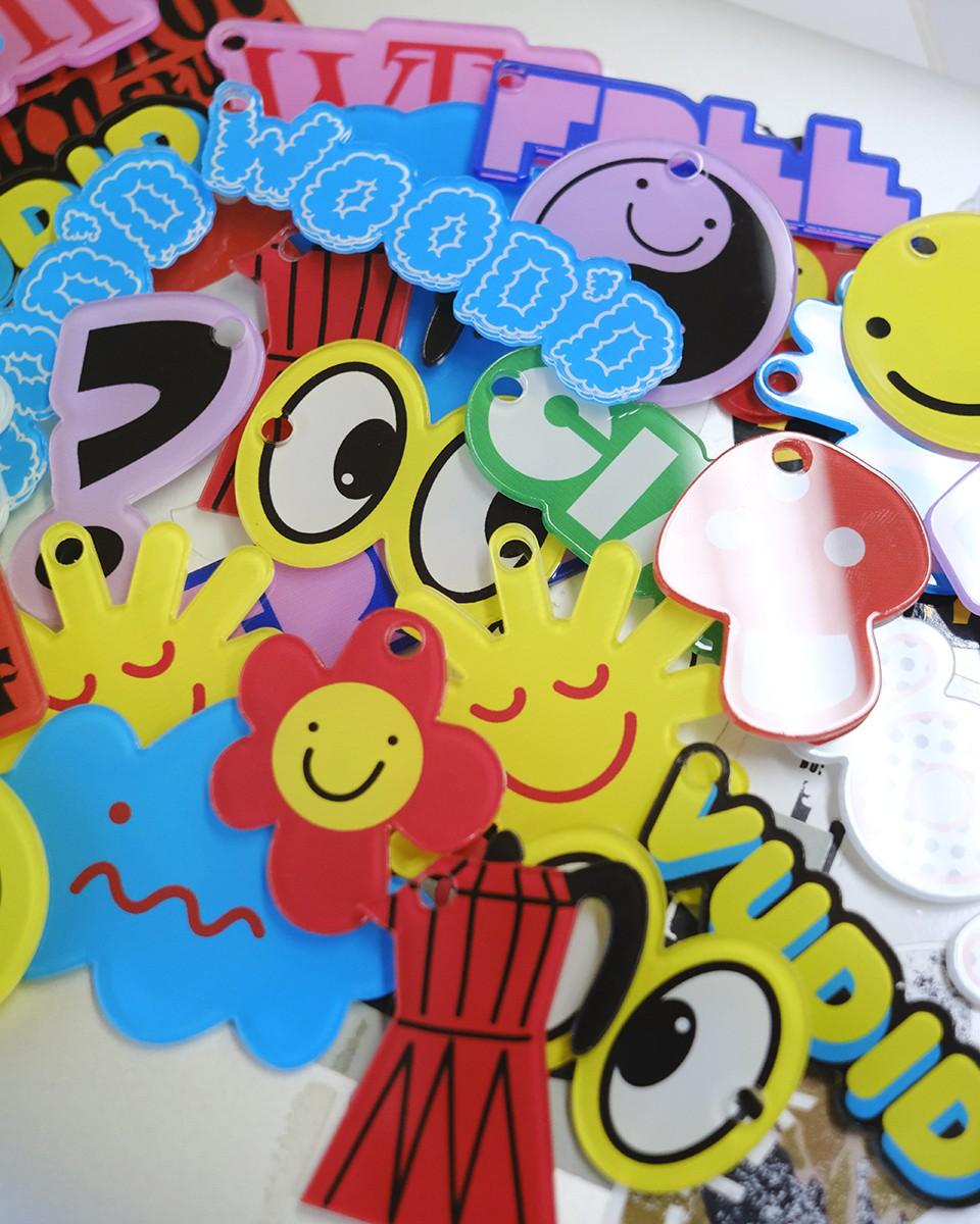 Wood'd Vudid Who Keychain Sottocosto