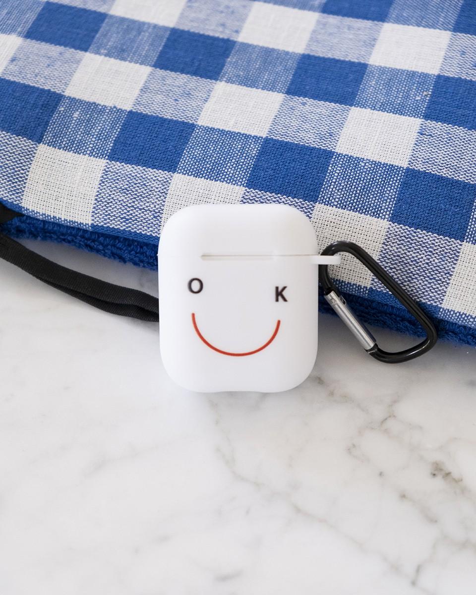 Wood'd AirPods Case OK White Presa