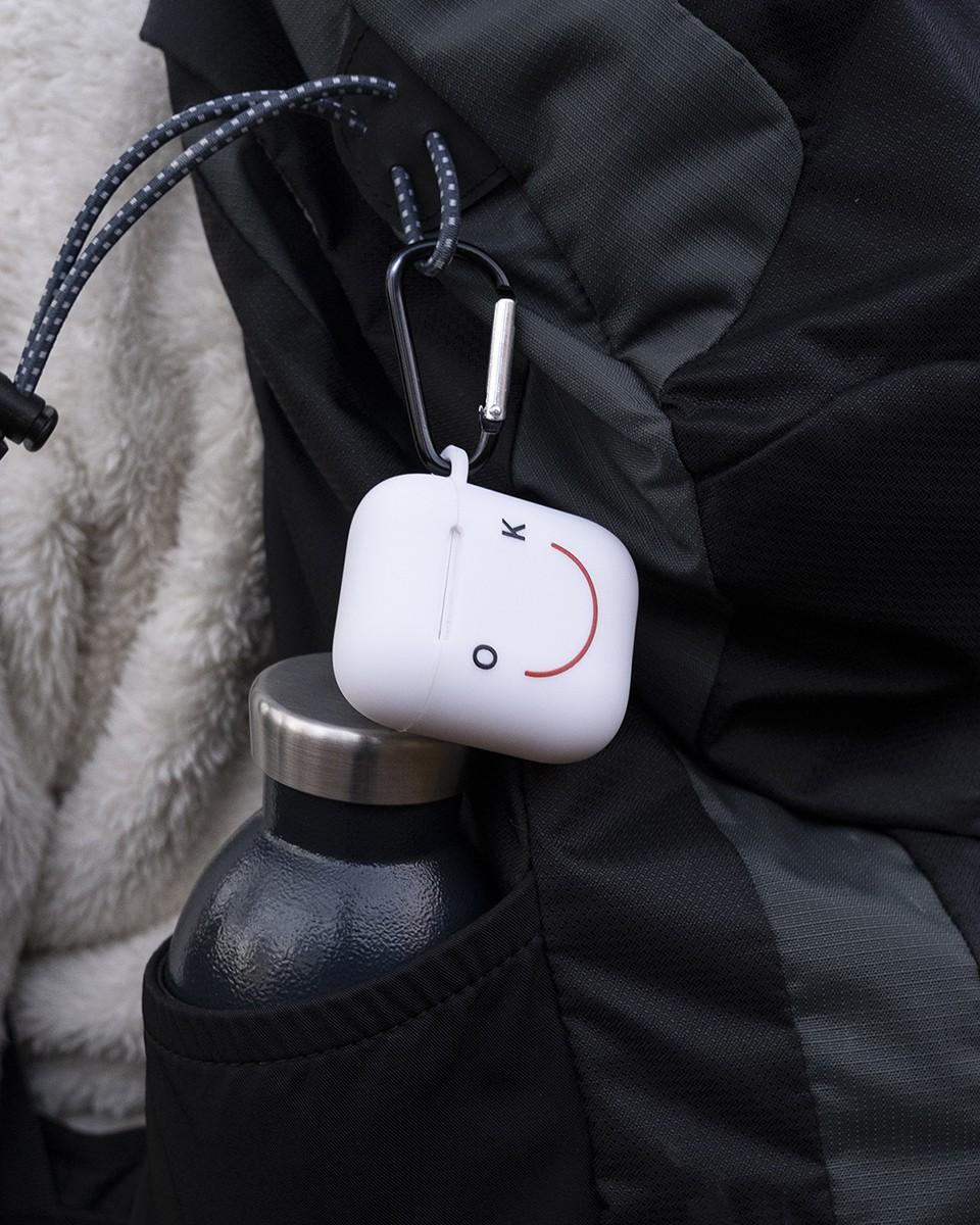Wood'd AirPods Case OK White Presa