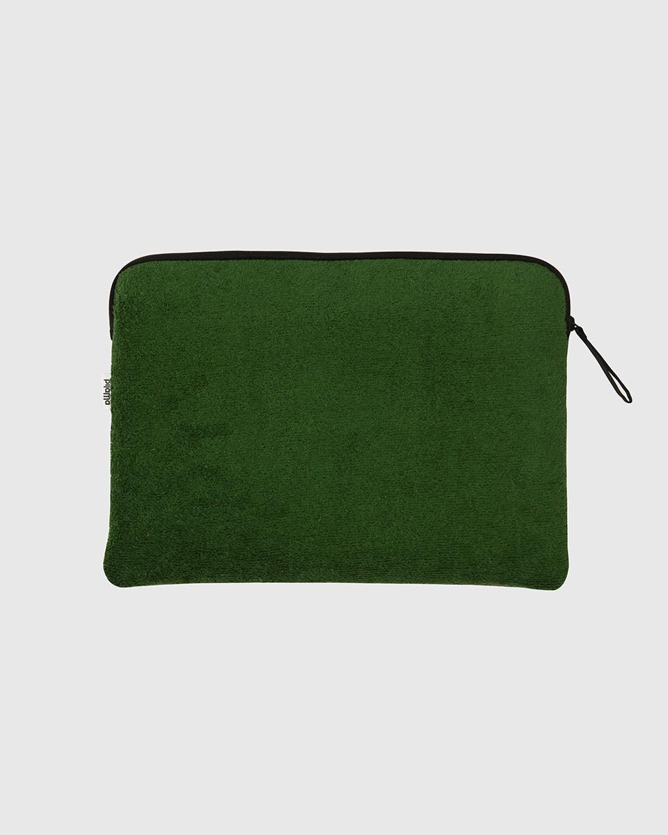 Wood'd Patch Green Macbook Case Saldi