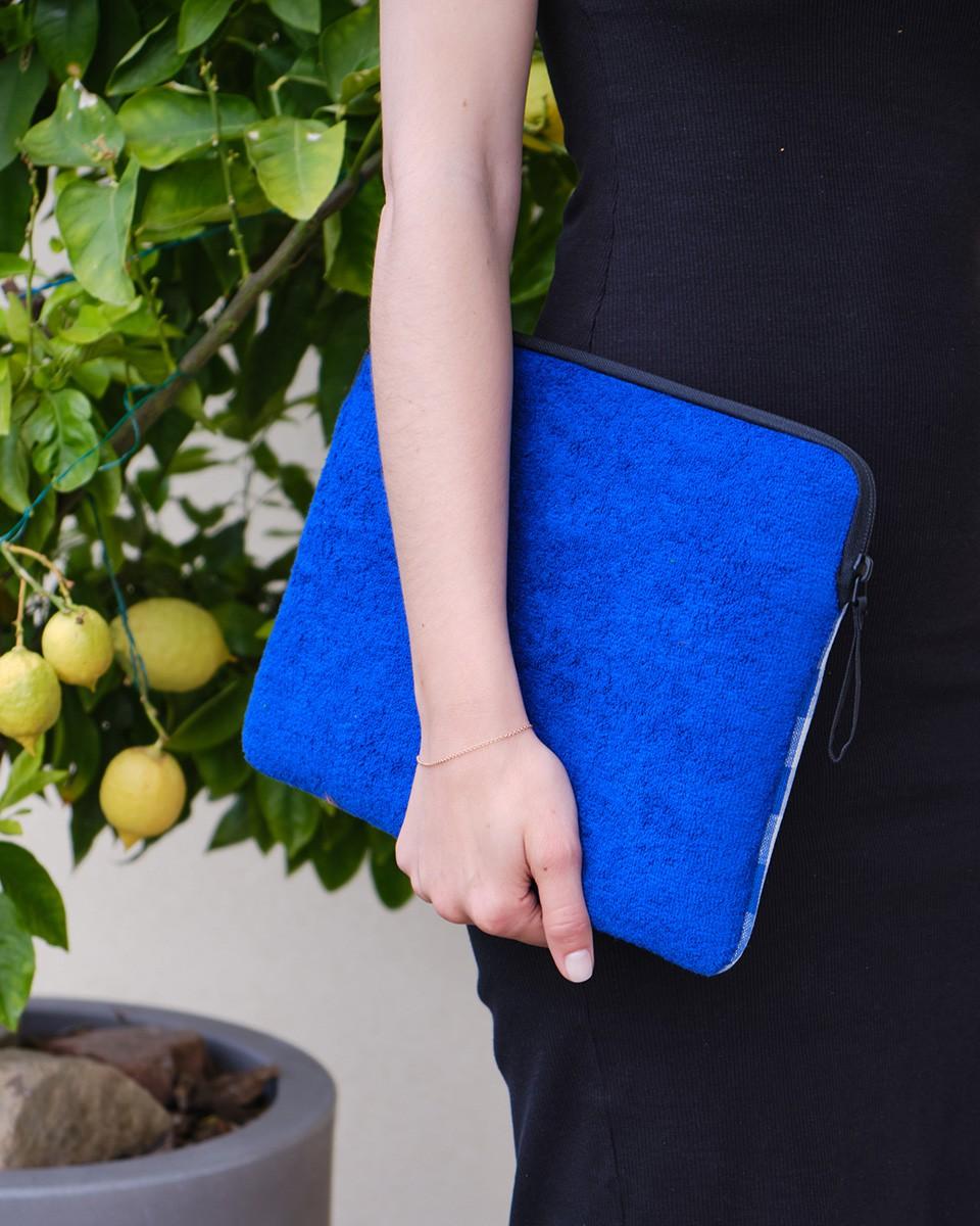 Wood'd Patch Blue Macbook Case Offerte
