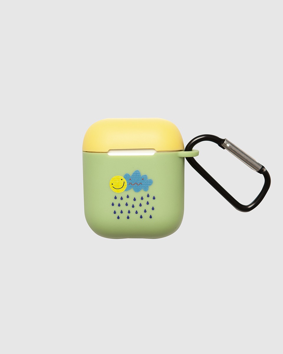 Wood'd AirPods Case Happy Rain Vendita Economica