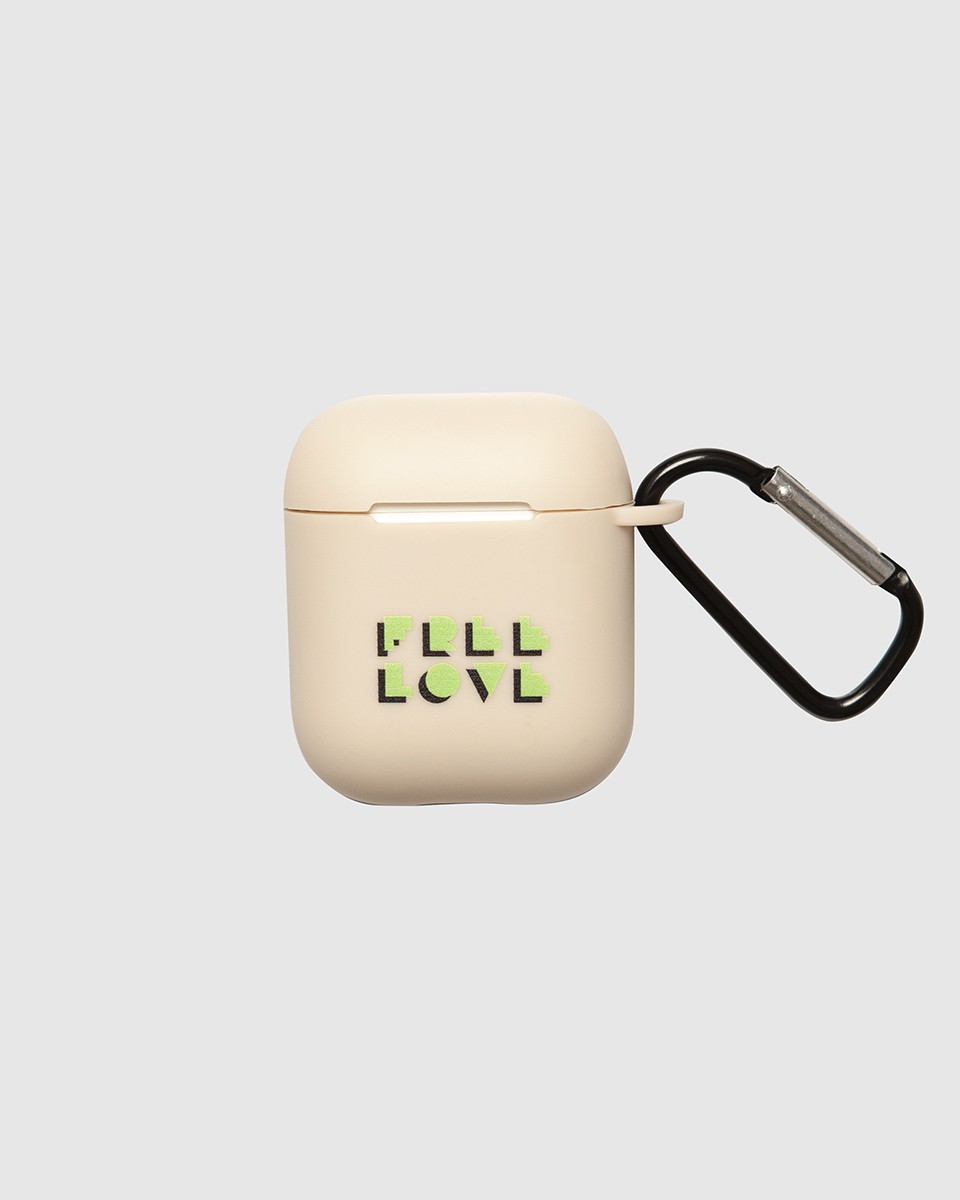 Wood'd AirPods Case Free Love Saldi Di Fabbrica