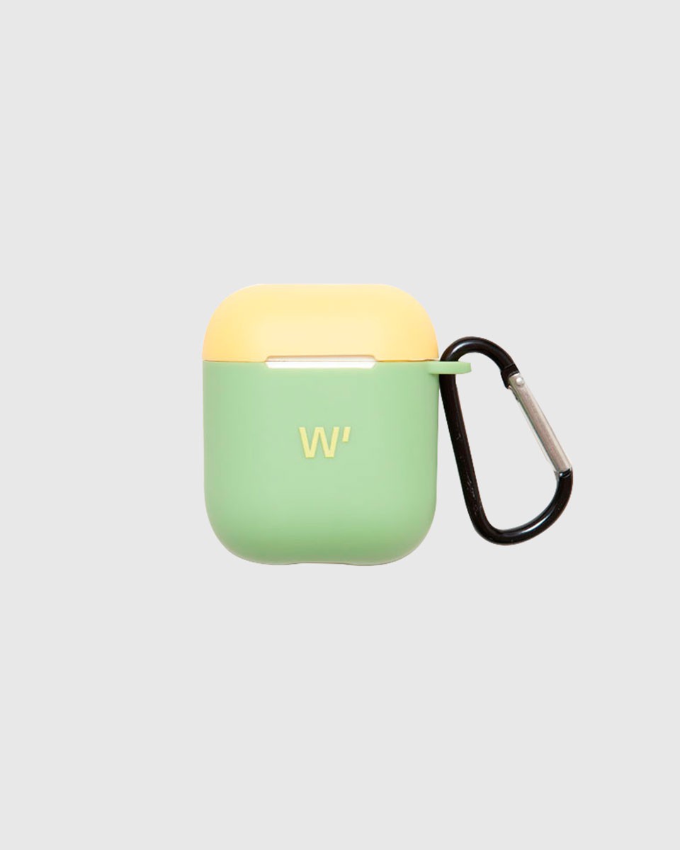 Wood'd AirPods Case Block Green