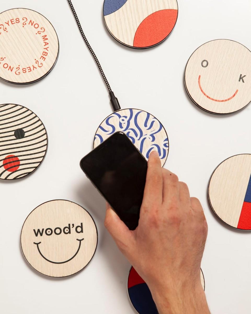 Wood'd Maybe Charger Moda