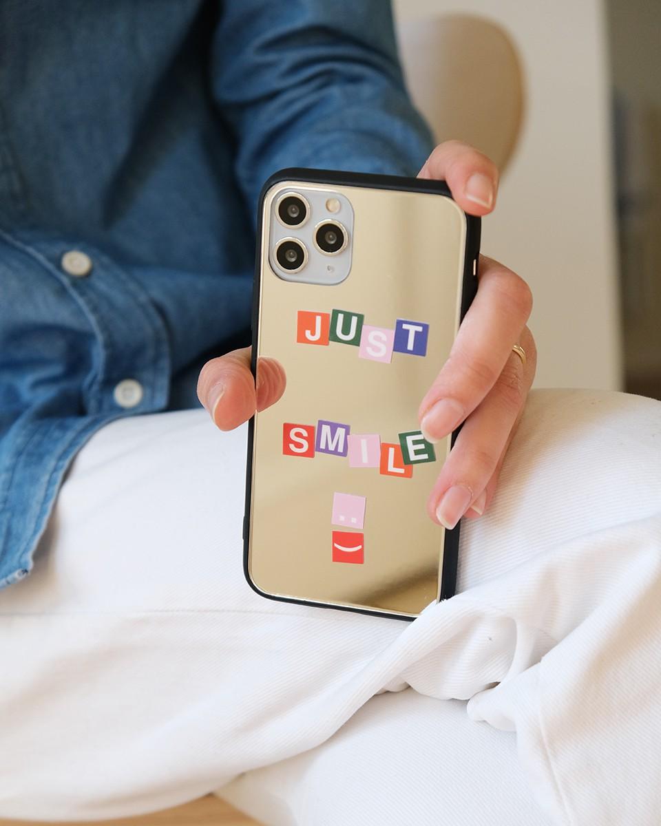 Wood'd Alphabet Mirror Case Offerte