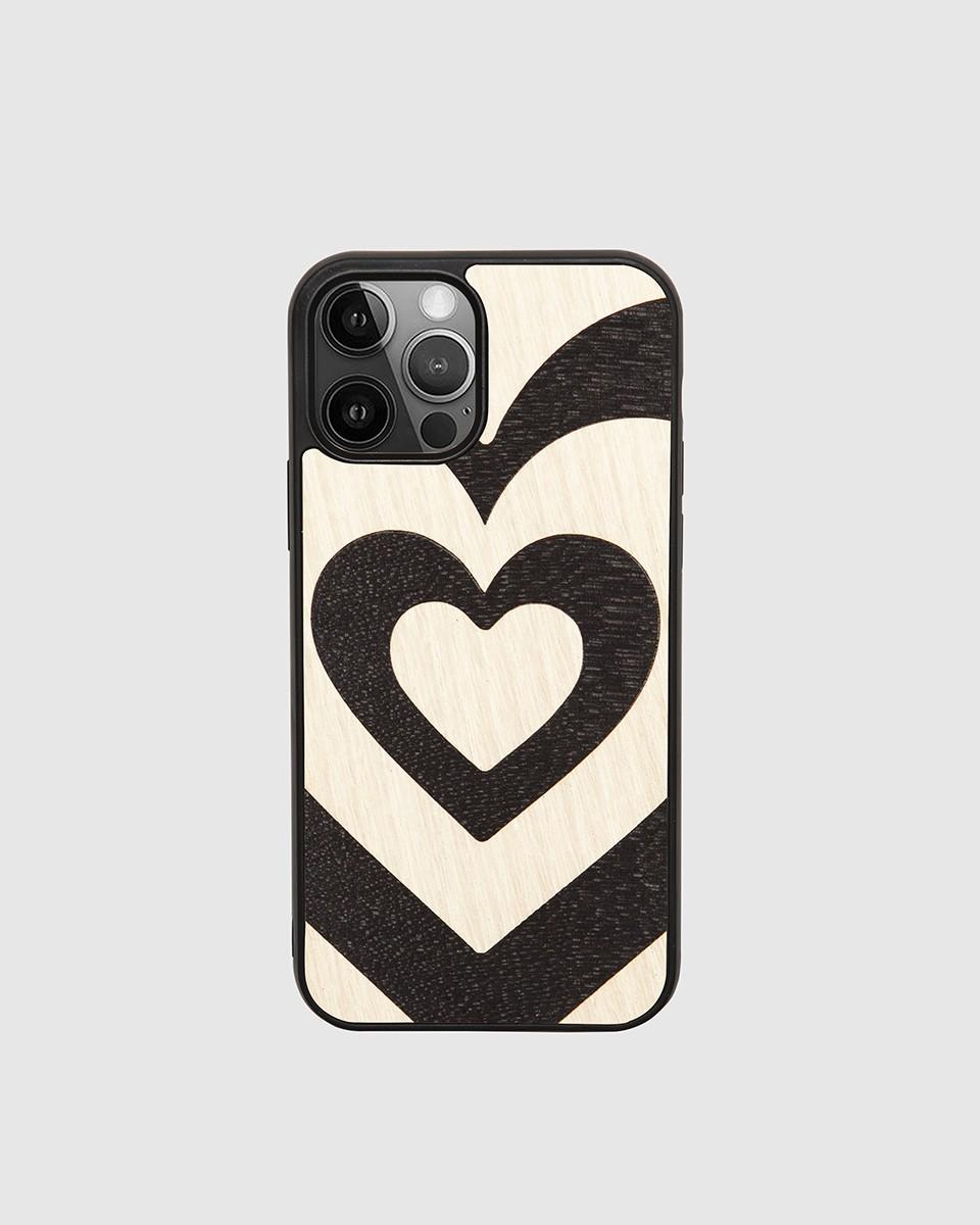 Wood'd Cuore Matto Nero Cover Nuova