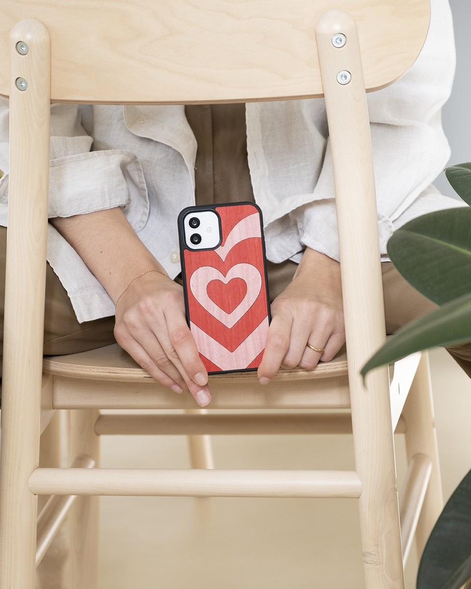 Wood'd Cuore Matto Rosa Cover Moda